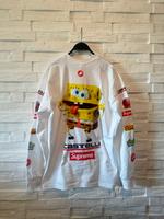 Supreme x Spongebob Longsleeve Weiß Berlin - Hellersdorf Vorschau