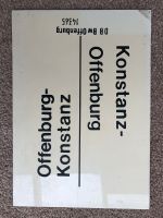 Zuglaufschild DB - drei Stück Plus Wagenschild 113 Niedersachsen - Dransfeld Vorschau