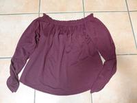 Carmenbluse Weinrot zu verschenken,Gr. S Duisburg - Duisburg-Mitte Vorschau