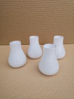 4x Vasen rund Glas milchig weiß modern Blumenvase dekovase Brandenburg - Frankfurt (Oder) Vorschau