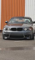 Bmw 1M Optik Stoßstange mit Rieger Spoiler Schwert BMW E82/88/81/ Saarland - Homburg Vorschau