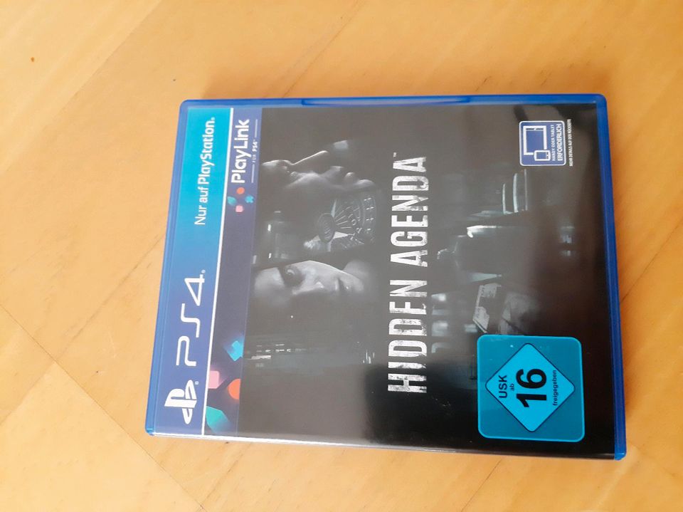 Ps4 Spiel Hidden Agenda neu in Heroldstatt