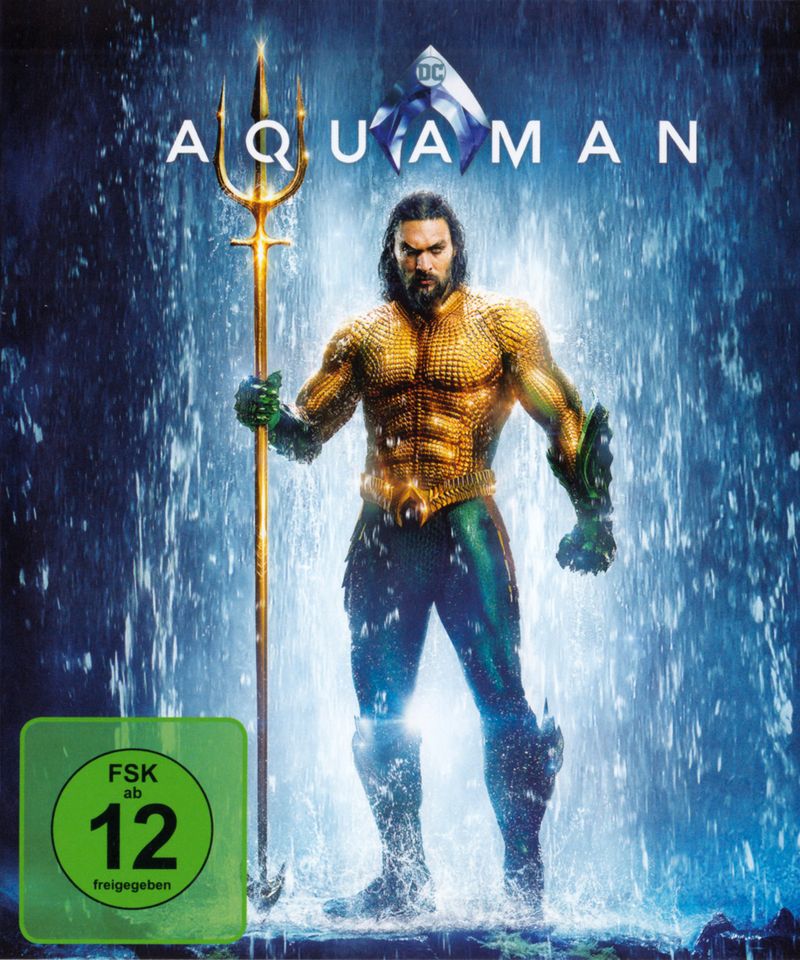 Blu-ray - Aquaman (2018) Jason Momoa Amber Heard Willem Dafoe in Gummersbach