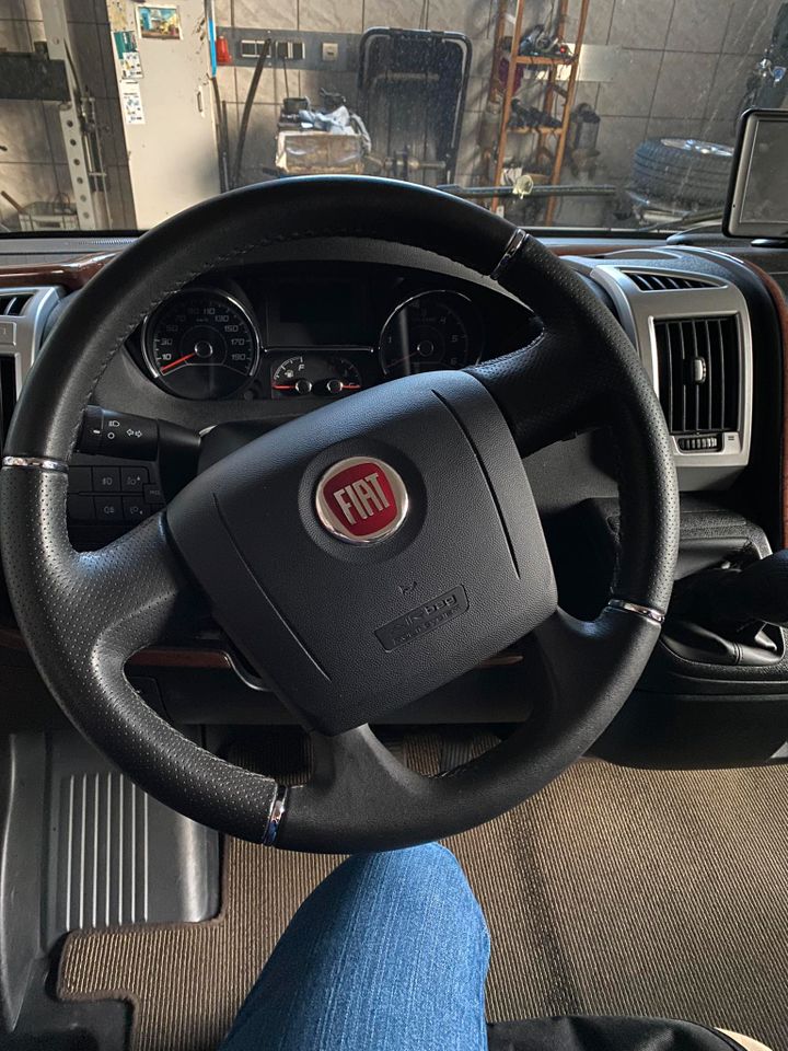 Neues Fiat Ducato 250 Lederlenkrad OVP ohne Airbag in Herbertingen