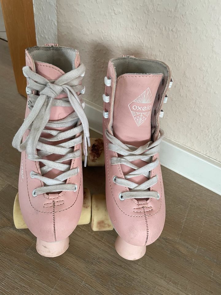 OXELO Rollschuhe mit Absatz Mädchen 33 /34 rosa in Erfurt