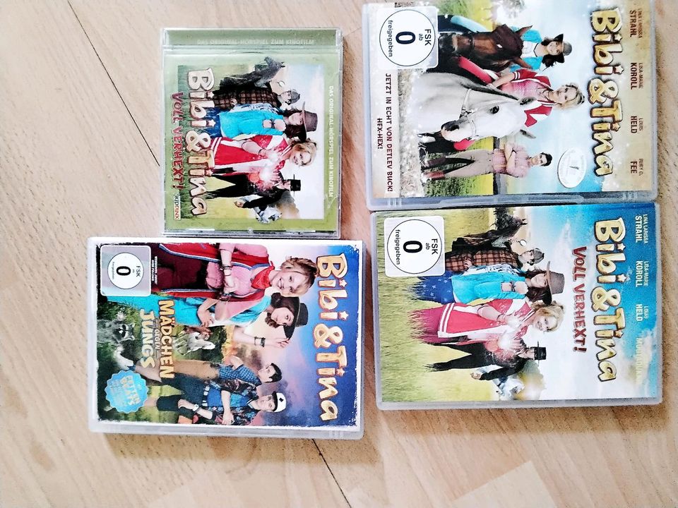 Bibi und Tina, DVD, 3er Set, Kiddinx, CD, Hörspiel in Leipzig