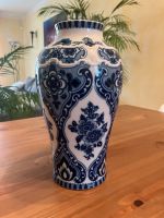 Original Wallendorf Porzellan Vase - Echt Kobalt Blau - W 1764 Brandenburg - Hoppegarten Vorschau