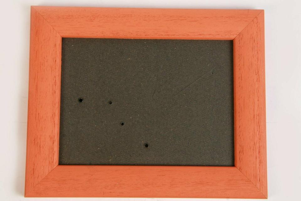 Konvolut 4x Holz-Bilderrahmen13x18 15x20 20x28 28x35 Orange in Neumarkt i.d.OPf.