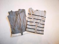 Weste, Sweat, Strickweste, grau gestreift, Strickjacke Bayern - Burglengenfeld Vorschau