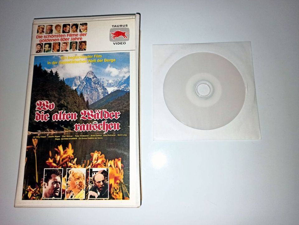 VHS & DVD+R: Wo die alten Wälder rauschen (1956, Willy Fritsch) in Hannover