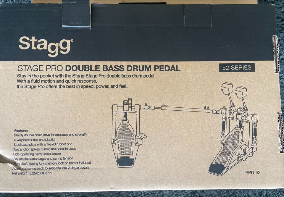 Double Base Pedal in Kleve