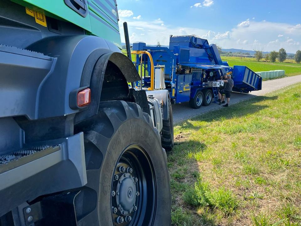 Mais Ballen pressen, Göweil LT Master, Silo, 8x8 LKW, Maisballen in Weilheim i.OB