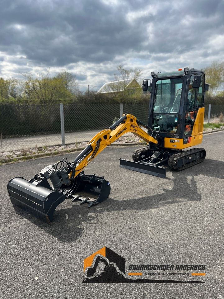 Minibagger Mieten LiuGong 9018 F 1,9T Bagger Vermietung in Zwickau