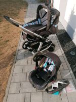 Kinderwagen ABC Design Turbo 6S mit Babyschale und Adapter Bayern - Siegenburg Vorschau