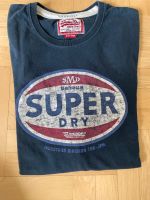 Original Superdry XL Shirt dunkelblau Hessen - Bad Soden am Taunus Vorschau