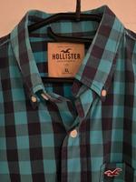 Hollister Hemd kariert türkis-schwarz Größe XL Föritztal - Neuhaus-Schierschnitz Vorschau