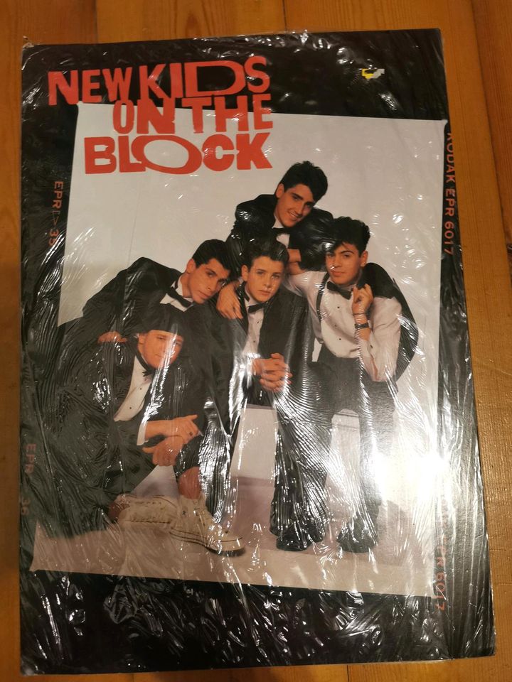 New Kids on the Block Poster Book NKOTB ovp Jordan Knight Joe Jon in Schwarzbach bei Eisfeld