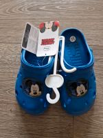 Disney Mickey Mouse Kinder Clogs Gr 30 in Blau Neu mit Etikett Rheinland-Pfalz - Waldmohr Vorschau