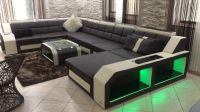 Große Couch Ledersofa Sofa sehr groß braun und beige Berlin - Friedenau Vorschau
