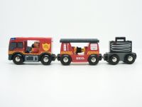 BRIO 33811 - Feuerwehr Leiterwagen Licht & Sound Holzeisenbahn Berlin - Pankow Vorschau