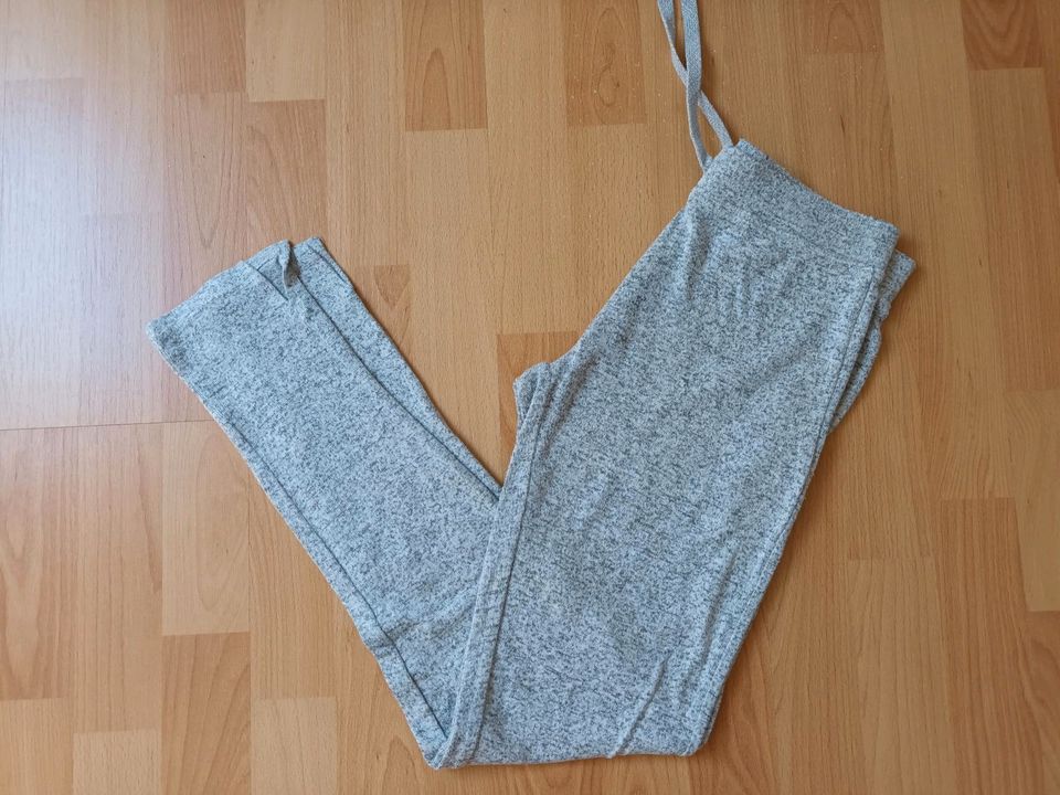 Blue Motion Damen relax Hose Jogginghose grau/weiß Größe S 36/38 in Hückelhoven