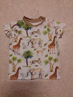 Handmade T Shirt, Tiere Afrikas Savanne Motiv, Gr. 86/92 Baden-Württemberg - Reute im Breisgau Vorschau