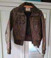 Only Lederjacke in S Oldschool shabby Look Niedersachsen - Scheeßel Vorschau