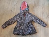 Winterjacke Gr. 116 topolino Blümchen grau/rosa Brandenburg - Zeuthen Vorschau