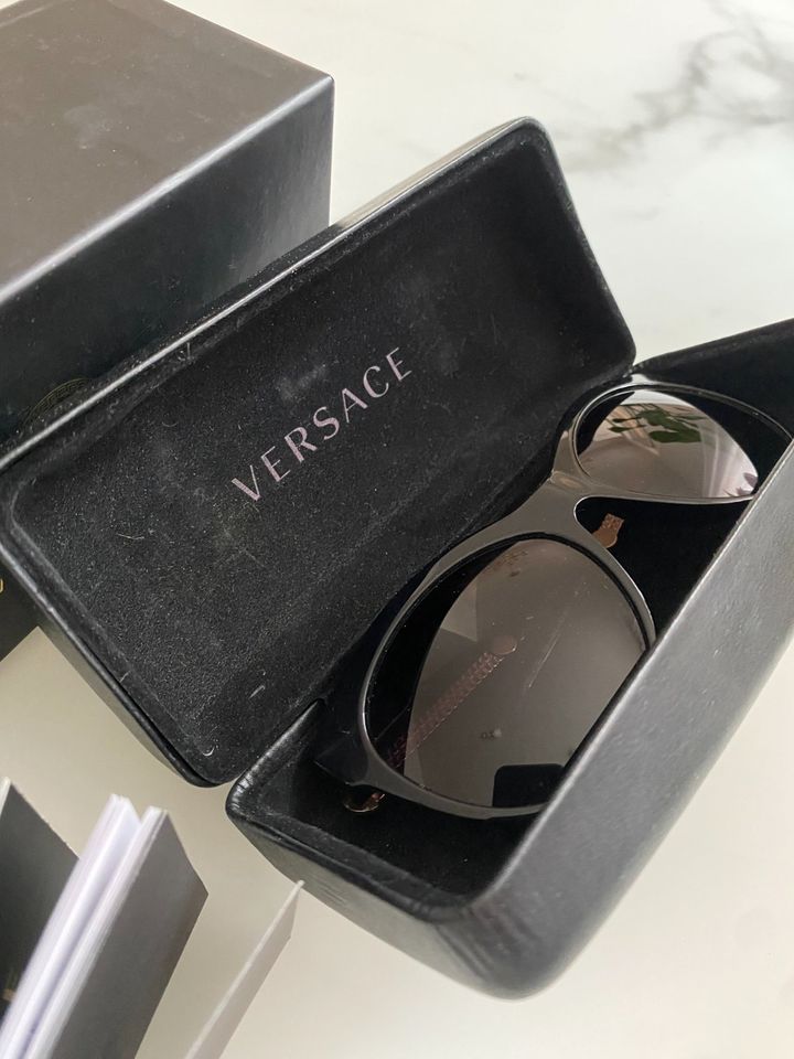 VERSACE Sonnenbrille VE 4292 GB1/8G SCHWARZ gold in Berlin