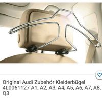 Original AUDI Kleiderbügel für Kopfstützen neu. Auch BMW Mercedes Hessen - Schauenburg Vorschau