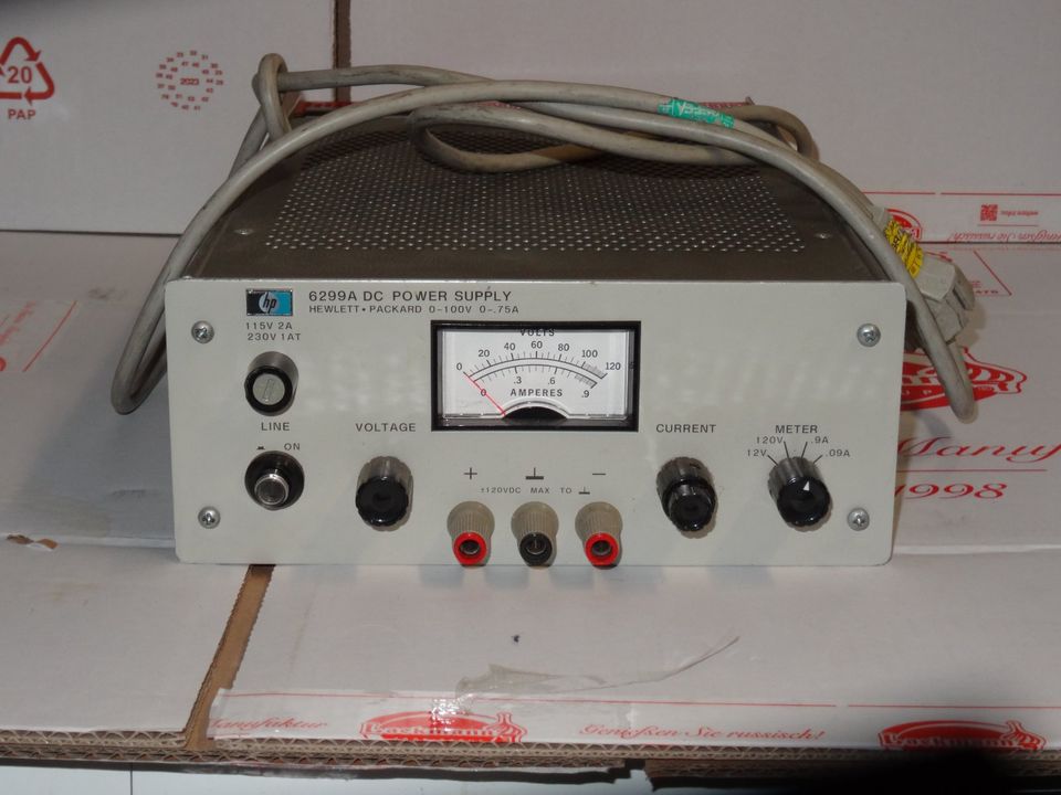 HP 6299A 0-100v .75A Adjustable Lab Bench DC Power Supply in Süßen