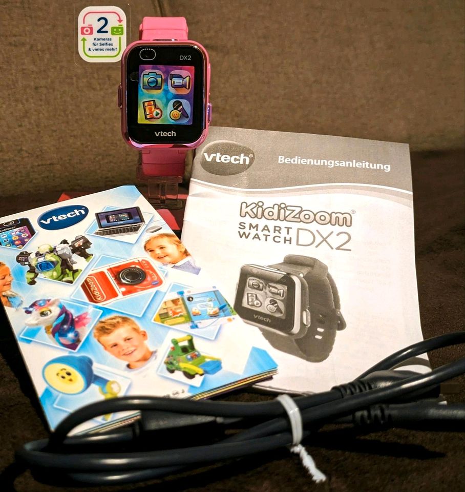 VTech KidiZoom Smart Watch DX2 pink – Kinderuhr mit Touchscreen, in Bad Laer