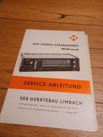 SERVICEANLEITUNG RFT DDR RADIO HELI RK88 Sachsen - Riesa Vorschau