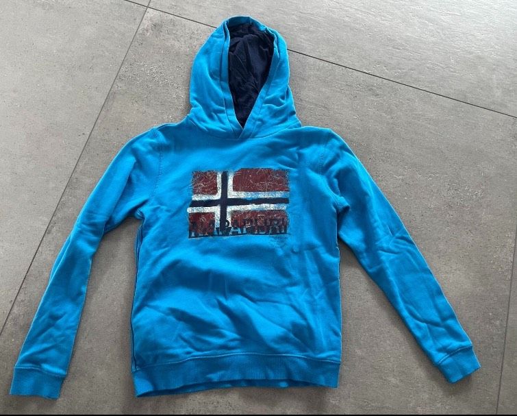 Napapijri Hoodie Kapuzenpullover  blau 164 in München