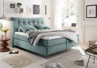 Boxspringbett 180cm blau aqua Funktionspolsterbett Polsterbett Bayern - Treuchtlingen Vorschau