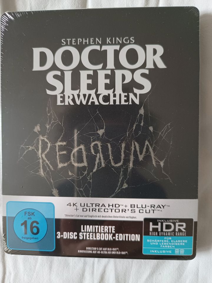 OVP Doctor Sleeps Erwachen Steelbook 4k Ultra HD UHD Bluray in Stuttgart