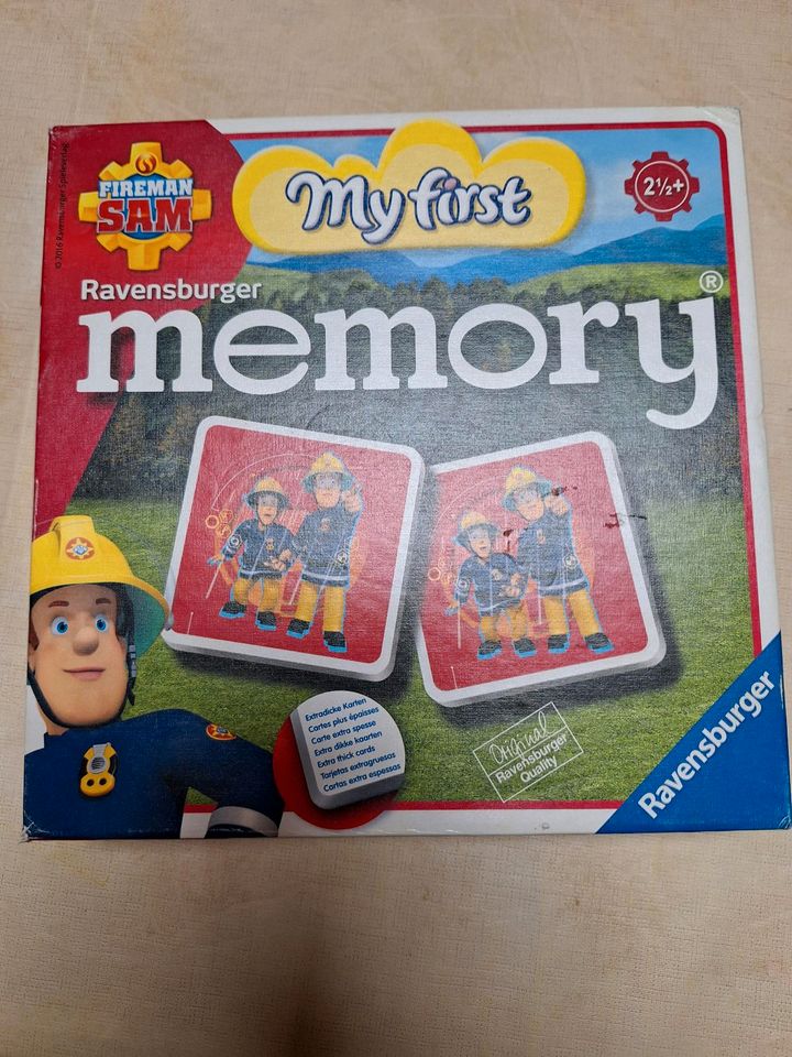 My first memory Fireman Sam v Ravensburger in Bilshausen