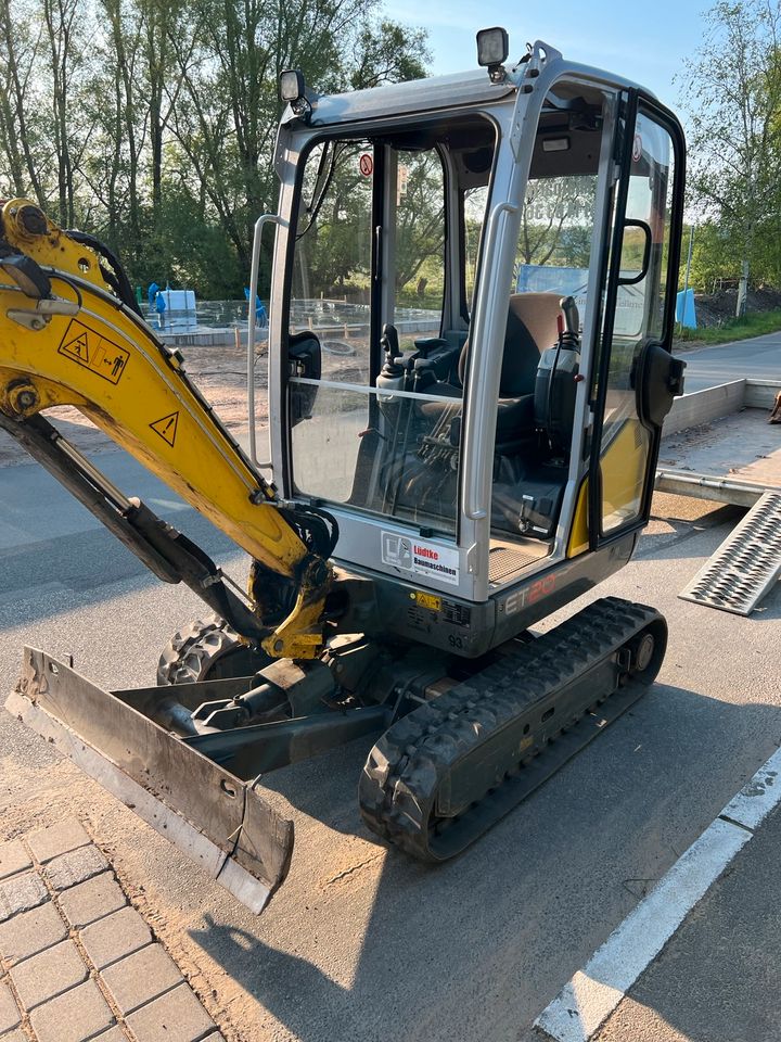 Minibagger mieten Wacker-Neuson ET20 in Reinbek