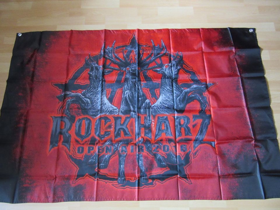 RockHarz Rock Harz Fahne Flagge 2016 in Harzgerode