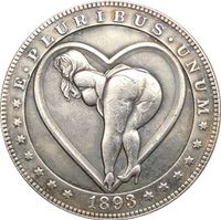 1893 One Morgan Dollar USA Sonder Münze Silber Special Edition Rheinland-Pfalz - Uersfeld Vorschau
