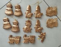 goldene Anhänger Baumschmuck Weihnachten Figuren Rheinland-Pfalz - Meisenheim Vorschau