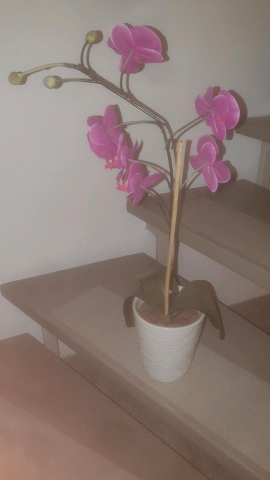 Orchidee mit Vase künstlich in Berlin