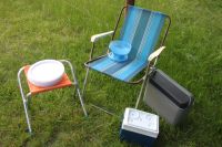 Retro Camping Stuhl und Caming Zubehör Parookaville Nordrhein-Westfalen - Weeze Vorschau