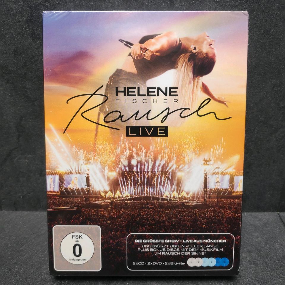 Helene Fischer – Rausch LIVE -2 CDs + 2 DVDs + 2 Blu Ray's - OVP in Harsewinkel
