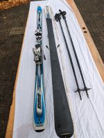 Fischer Abfahrt Ski mit Bindung (170 cm) und Stöcken Sachsen - Oberschöna Vorschau