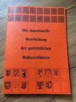 Heft Bearbeitung gerichtliches Mahnverfahren Nordrhein-Westfalen - Burscheid Vorschau