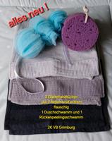 NEUES Wellness-Set 3Gästehandtücher, Duschschwamm & Rückenpeeler Rheinland-Pfalz - Grimburg Vorschau
