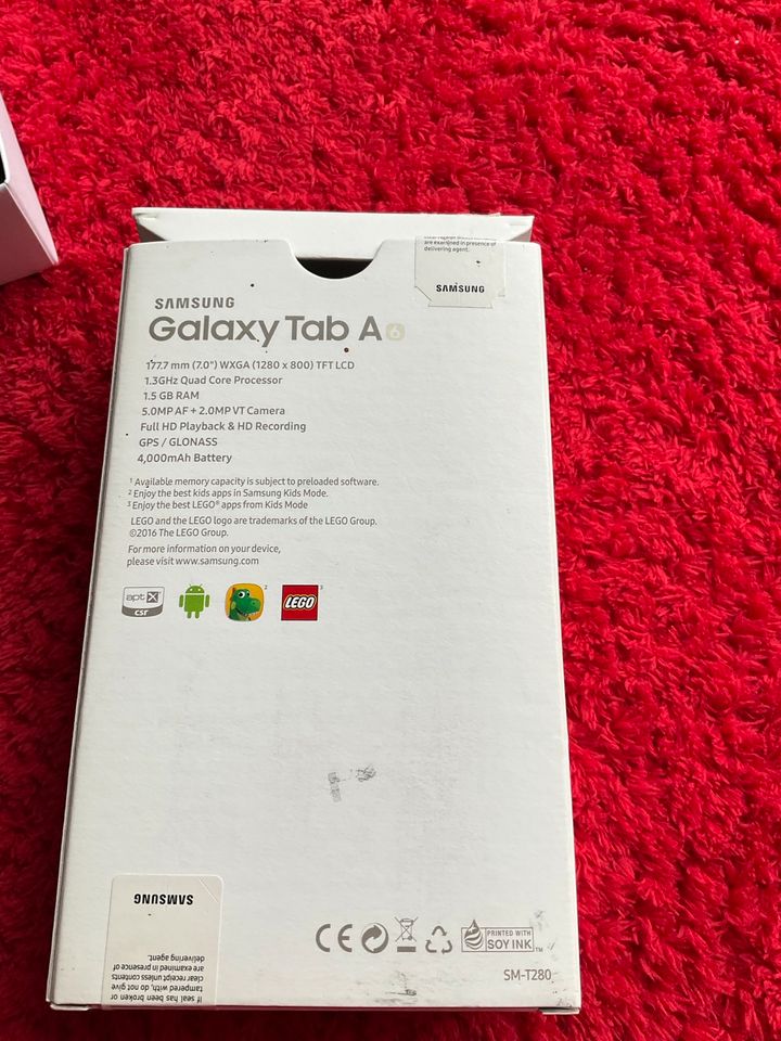 Samsung Galaxy Tab A6 OVP❤️ in Mörlenbach