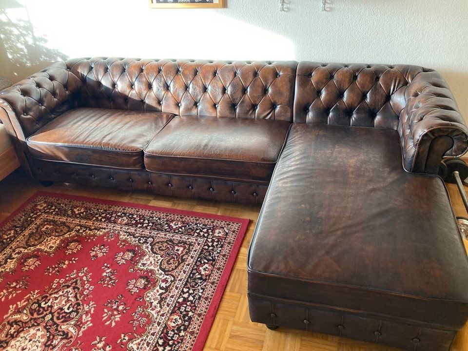 Chesterfield Ecksofa in Lüneburg