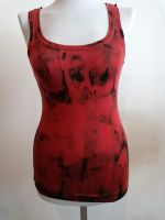 Shirt Trägerhemd Trägershirt Metal Gothic XS 34 Rot Schwarz München - Schwanthalerhöhe Vorschau